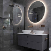 Espejo LED Redondo | Botón táctil | Luz blanca neutra - Reyze Seria Motivated Model 1